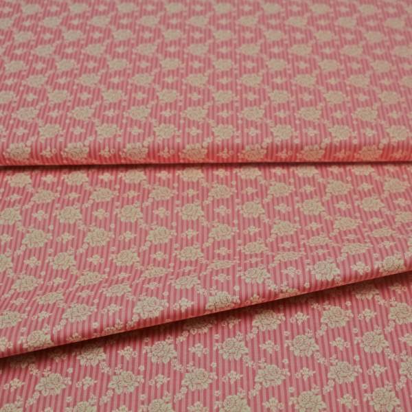 Baumwollstoff / Druckstoff Tilda Emily Pink Spring Diaries